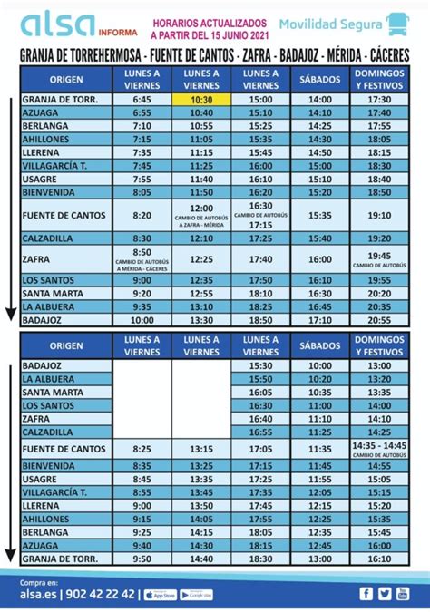 Horario de Autobus ALSA de Bilbao a Noja